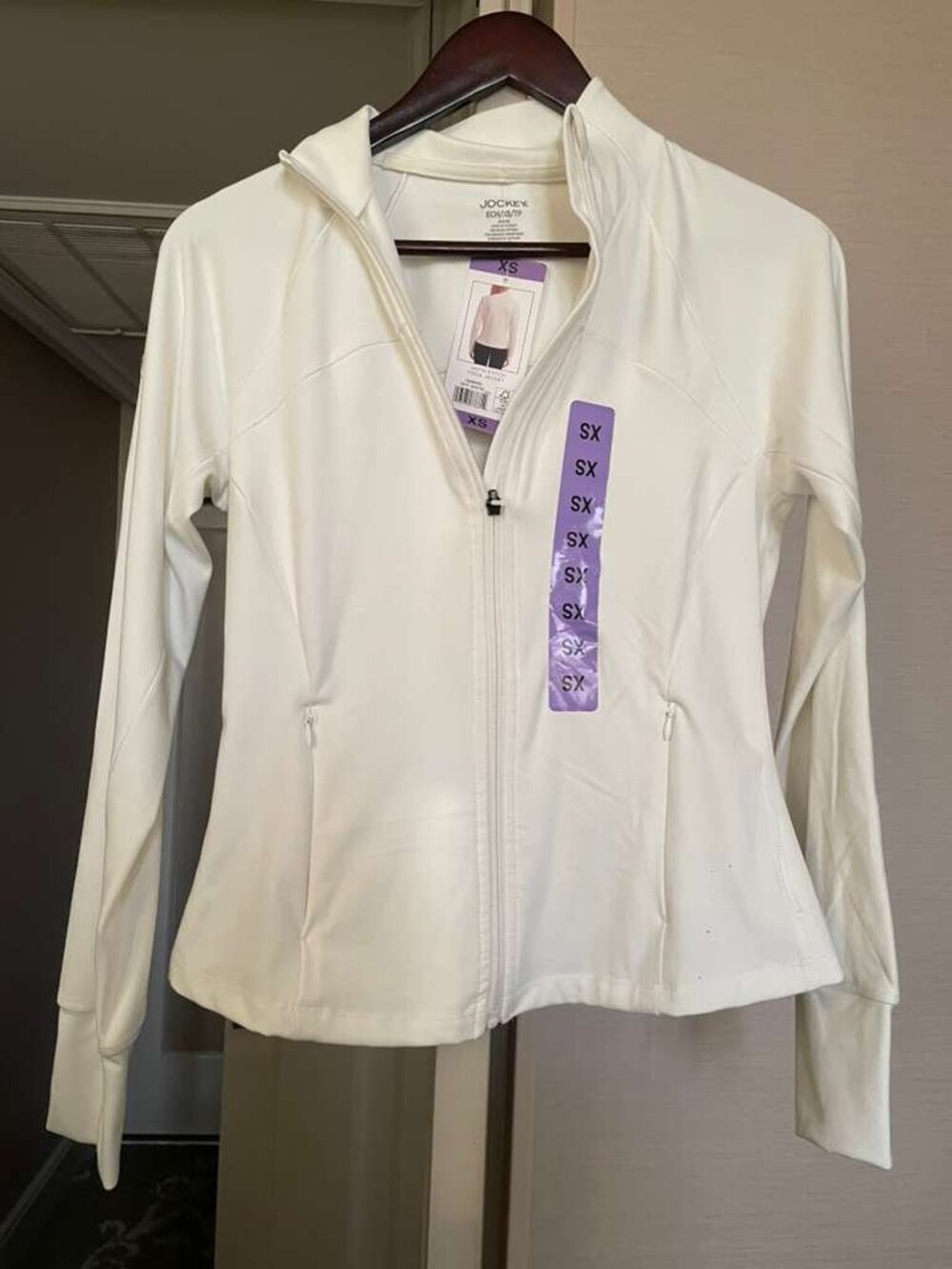 NWT! Size: XS - Jockey Women's Yoga Jacket